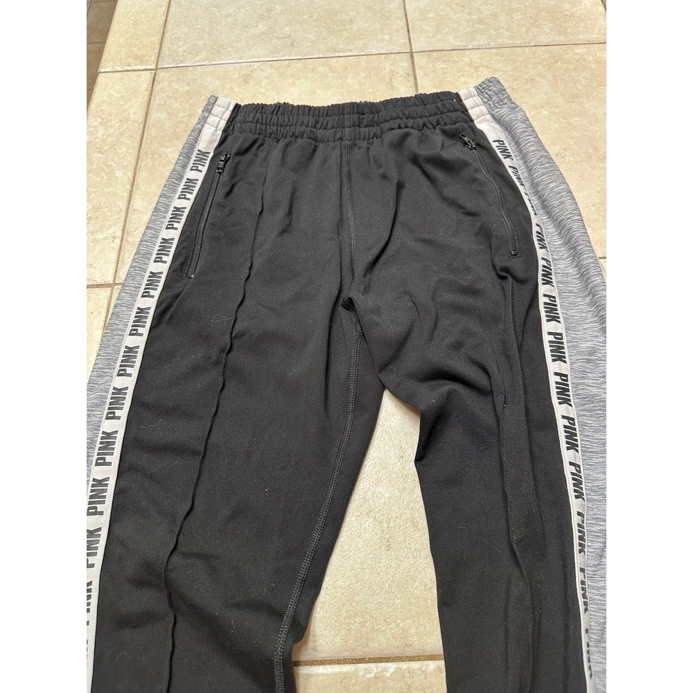 Victoria Secret Pink UltimateBlack/Gray Leggings, Size XS - Picture 4 of 10